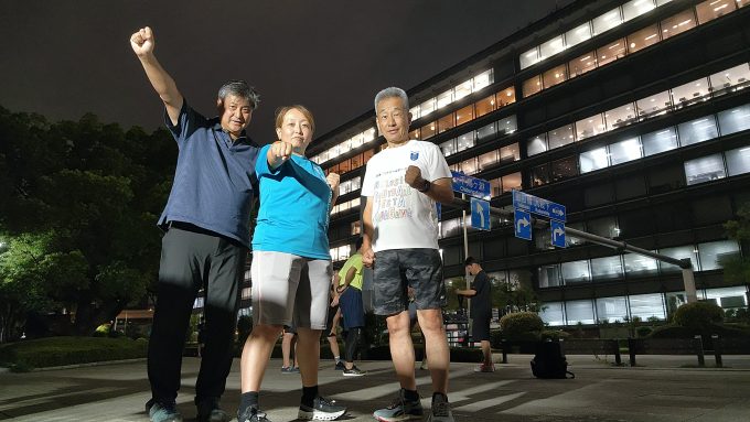 9月てけらん 最終ランナーT氏爆走してトップ