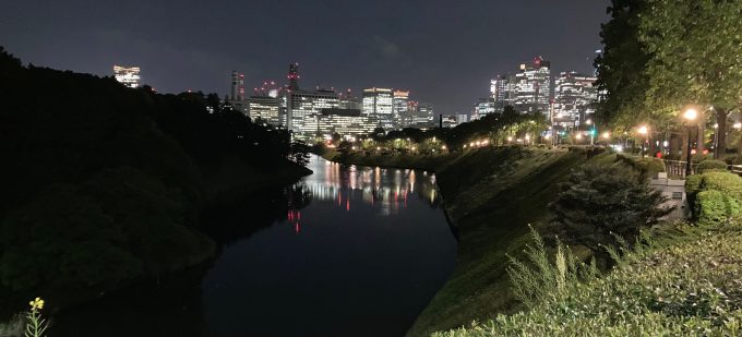 4月てけらん開催しました（平日夜＠皇居）