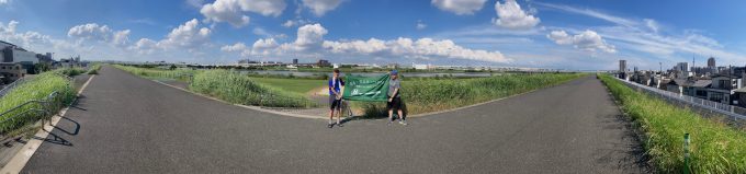 7月定期ラン行いました(荒川開催)
