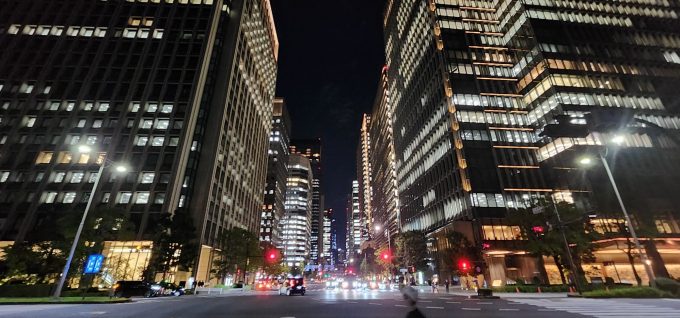 10月てけらん＠皇居　米国大統領は前日に・・警備ちょっと厳しめ