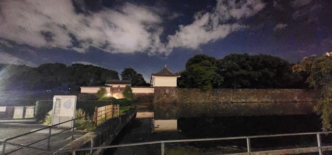 10月てけらん＠皇居　米国大統領は前日に・・警備ちょっと厳しめ