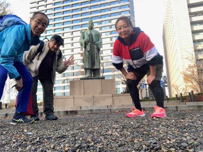 12月定期ラン行いました(皇居開催)